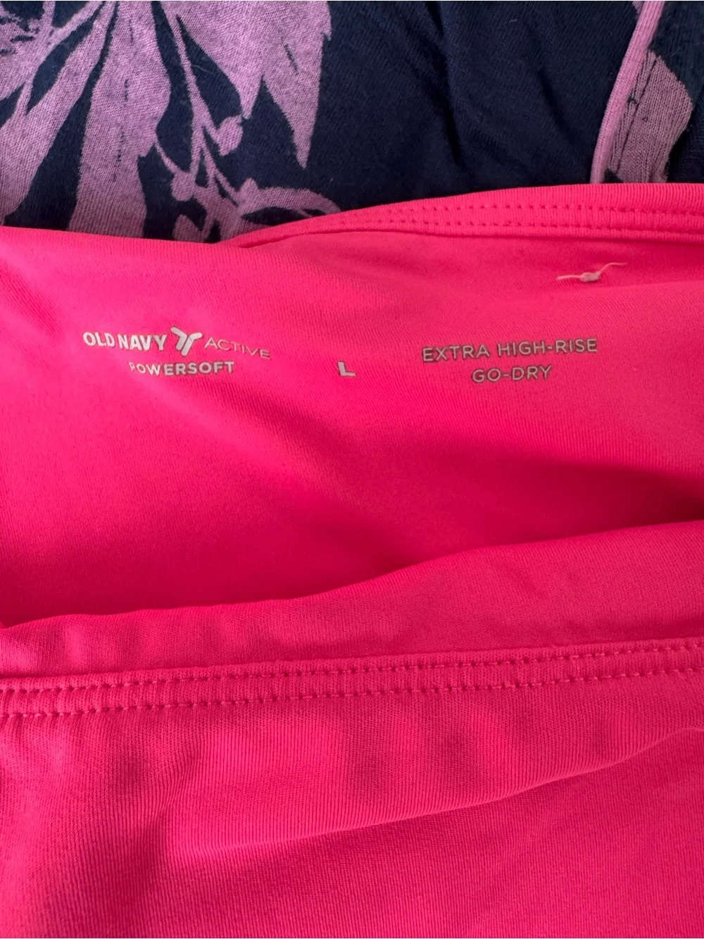 Old Navy Neon Pink Athletic A-Line Skort
